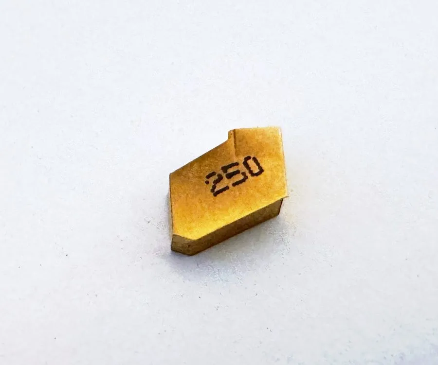 Режущий инструмент ISCAR GSFN-4.8 IC250 Carbide Indexable Milling Insert TiCN Ti