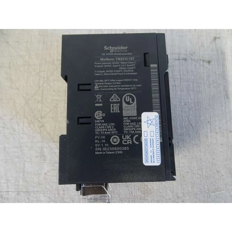 ПЛК Schneider Modicon TM221C16T M221 16 I/O Transistor PNP Controller — фото лота 2