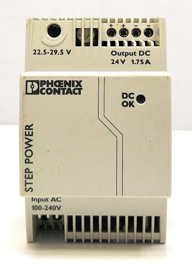 Блок питания PHOENIX CONTACT STEP-PS/1AC/24DC/1.75 DIN-RAIL MOUNTED POWER SUPPLY