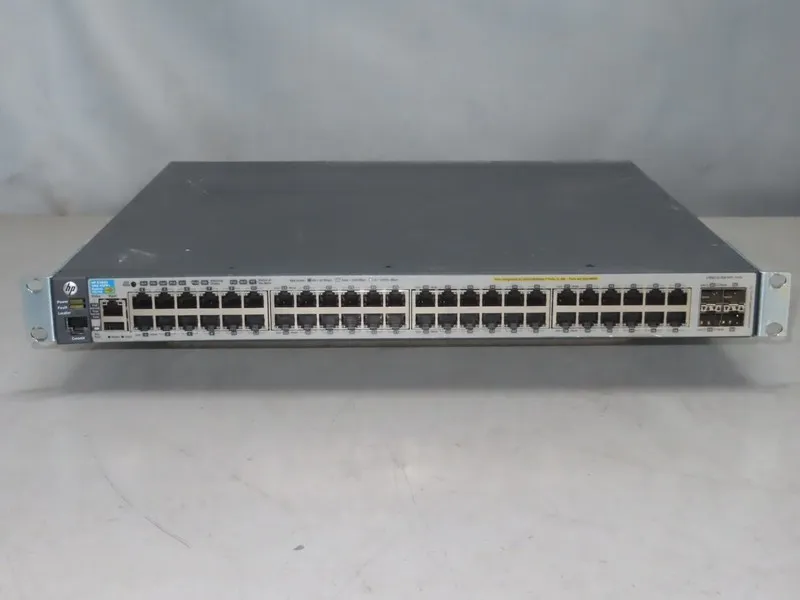 Коммутатор HP E3800 48G-4SFP+ J9574A 48 Port Ethernet POE+ Switch