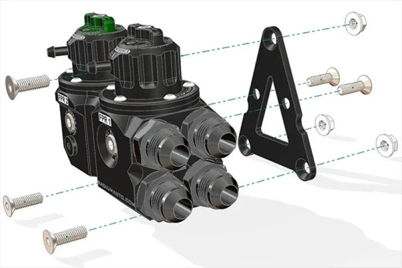 Трубопроводная арматура RADIUM Engineering 20-1102 DFPR, DUAL FUEL PRESSURE REGU