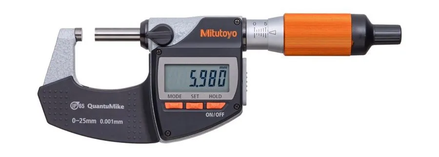 Микрометр Mitutoyo QuantuMike MD-E25 293-140-40 Digital Micrometer 0-25mm IP65 J