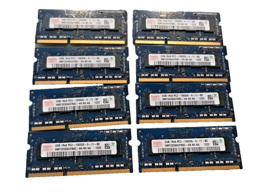 Модуль памяти Hynix 2GB PC3-10600S DDR3-1333MHz So-Dimm Server Mem HMT325S6CFR8C — фото лота 1