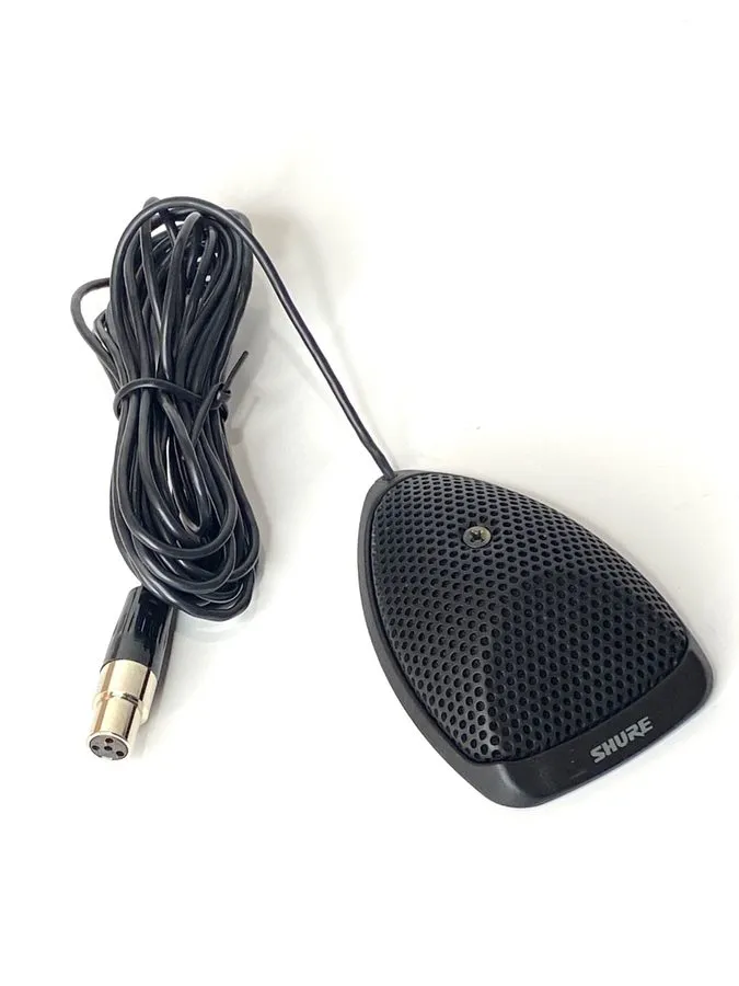 Маршрутизатор Shure MX391/0 Microflex Boundary Microphone, Black Mic ONLY — фото лота 1