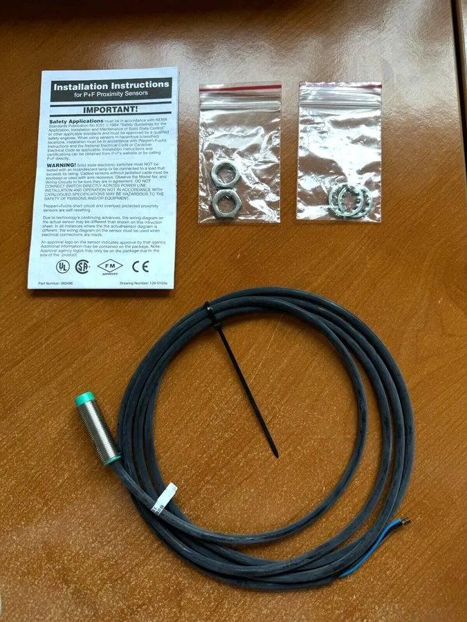 Датчик приближения Pepperl Fuchs NJ 4-12GM40-E2 Proximity Sensor