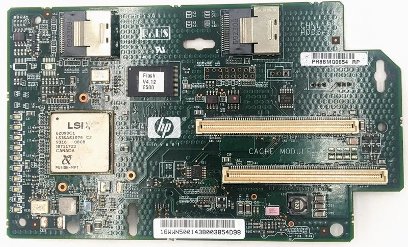 Контроллер x HP 412206-001 P400i Smart Array SAS RAID Controller + Cache Module — фото лота 1