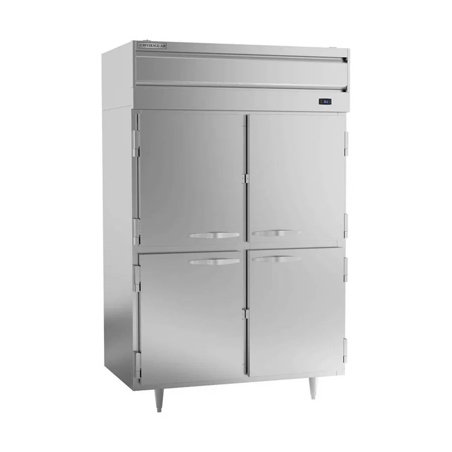 Холодильный шкаф Beverage Air PR2HC-1AHS 52" 2-Section Reach-In Refrigerator w/  — фото лота 1