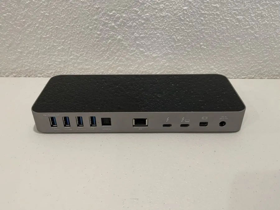 Док-станция OWC Thunderbolt 3 Docking Station Black OWCTB3DK14PSGj NO AC ADAPTER — фото лота 1