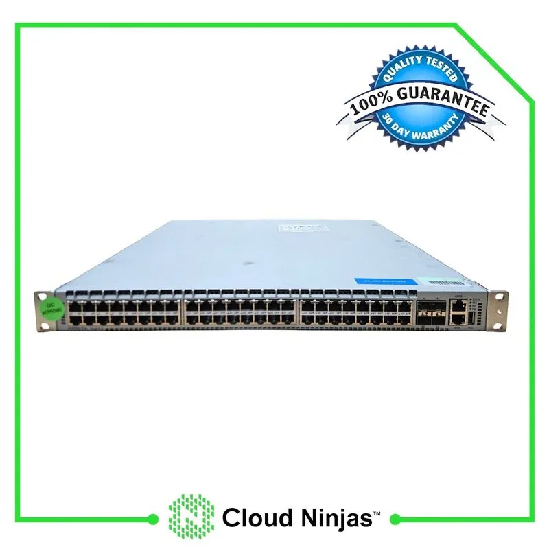 Коммутатор Arista DCS-7048T-A 48-Port 1GbE RJ-45 + 4x 10GB SFP+ Ethernet Switch
