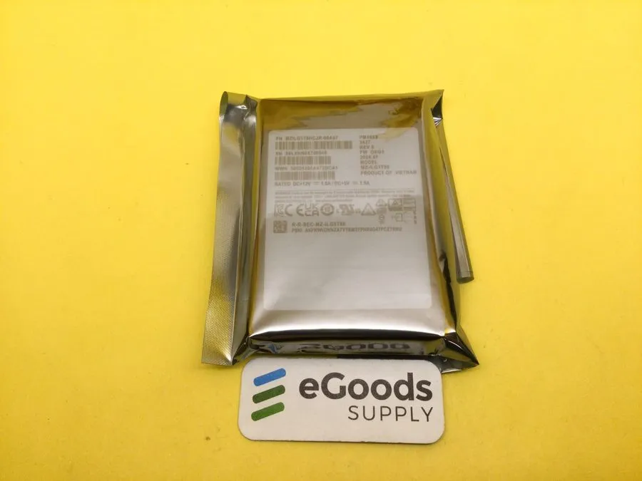 SSD-накопитель SAMSUNG PM1653 1.92TB SSD MZ-ILG1T90 1920GB SAS 24GGXG3 MZILG1T9H — фото лота 2