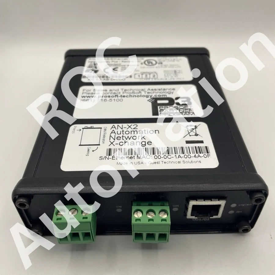 Шлюз полевой шины AN-X2-AB-DHRIO ProSoft Technology EtherNet/IP to Remote I/O or — фото лота 1
