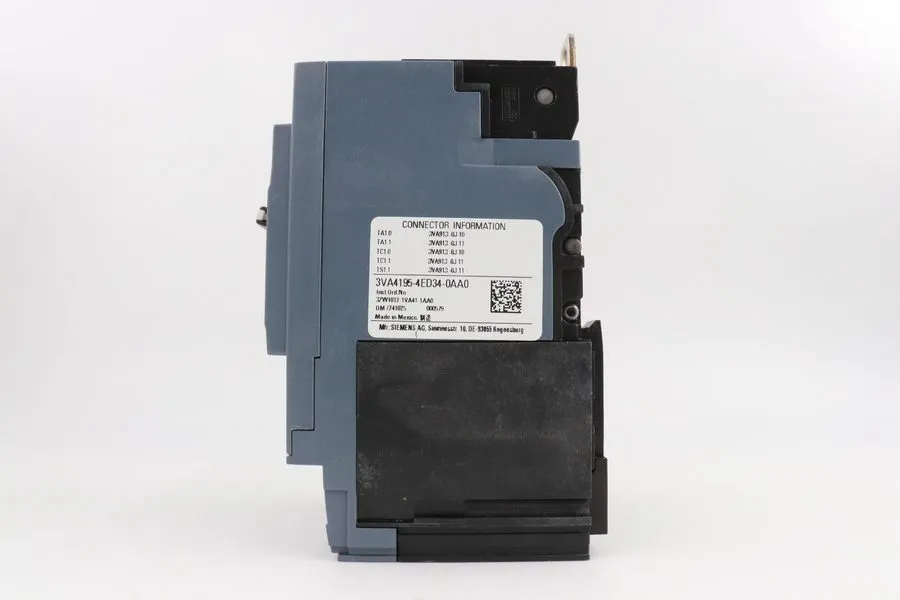 Автоматический выключатель SIemens 3VA4195-4ED34-0AA0 15A 480v 25kA 3P Bolt-on C