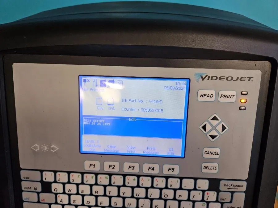 Каплеструйный маркиратор VIDEOJET 1620 INDUSTRIAL INKJET PRINTER CODING MACHINE