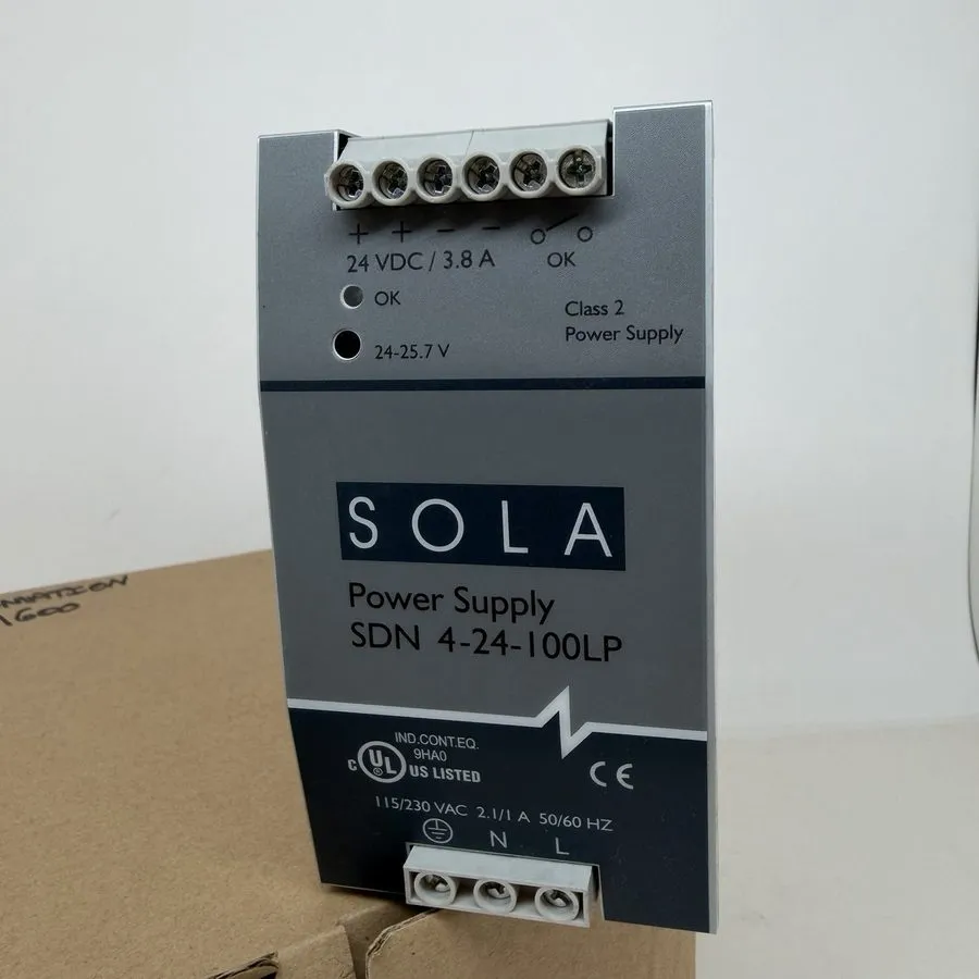 Блок питания Sola SDN 4-24-100LP Din-Rail Power Supply 115/230VAC 2.1/1A 50/60Hz