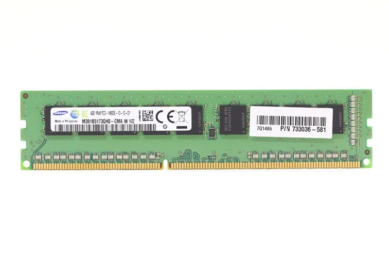 Модуль памяти Samsung 4GB 1Rx8 PC3-14900E-13-12-D1 ECC Unbuffered Server RAM M39