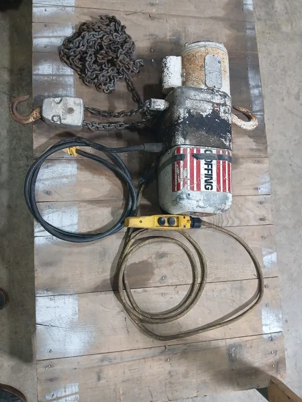 Таль Coffing EC.1032.2 1/2 Ton Electric Chain Hoist — фото лота 2