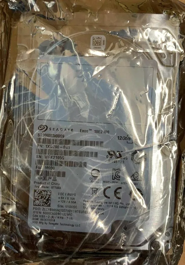 Жёсткий диск Seagate Exos 10E2400 ST900MM0009 900GB 2.5" 10K RPM SAS HDD ( ST600