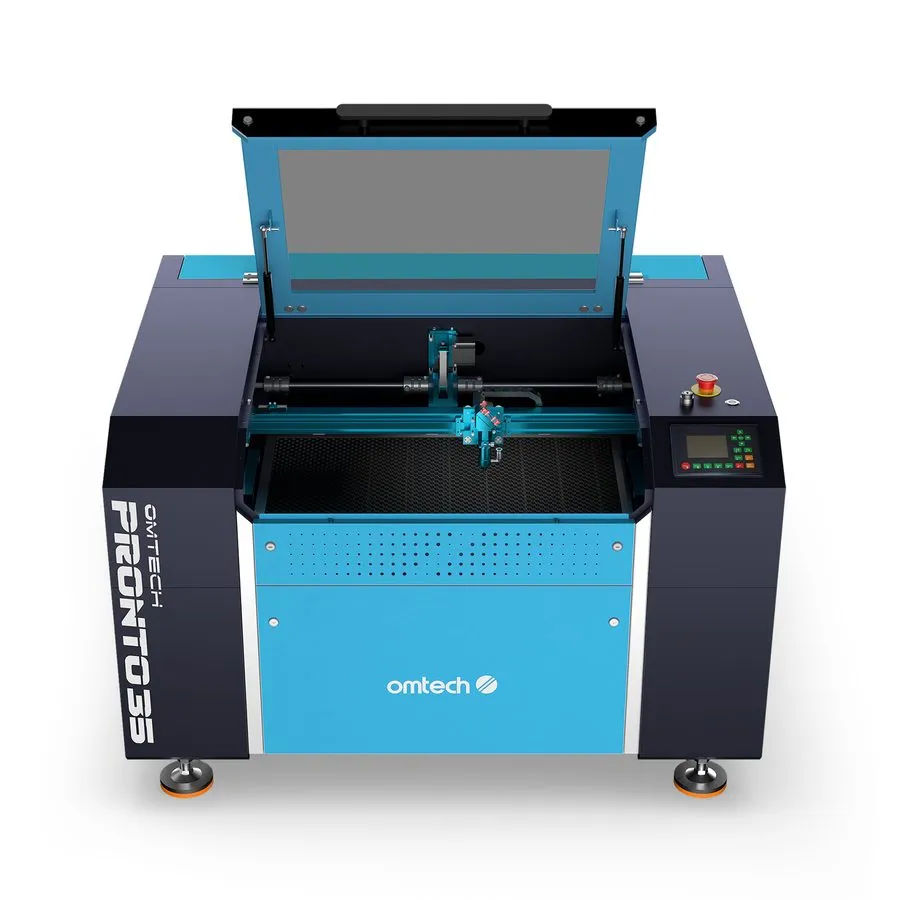 Лазерный гравёр OMTech Pronto 40 90W CO2 Laser Engraver Cutter 1000m/s 24x35 wit