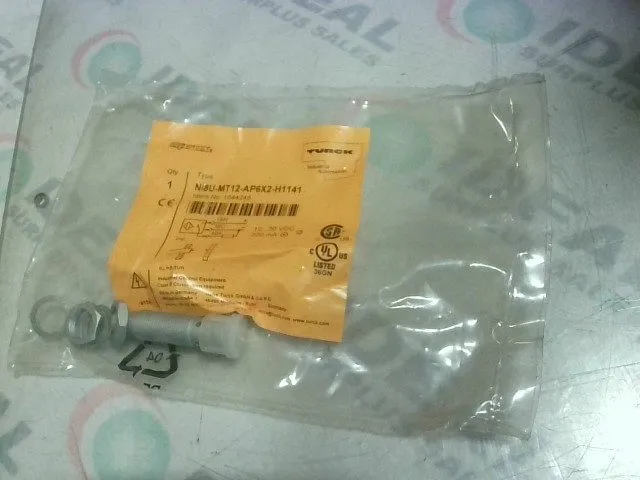 Датчик приближения Turck NI8U-MT12-AP6X2-H1141 Proximity Inductive Sensor -Facto — фото лота 1