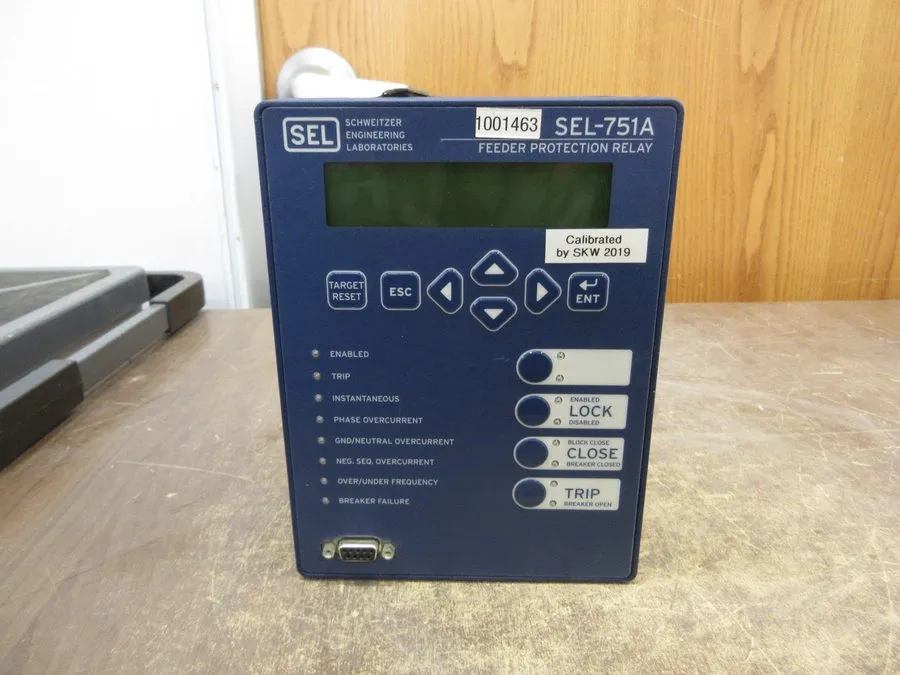 Реле защиты Sel Schweitzer SEL-751A 120-240VAC Feeder Protection Relay