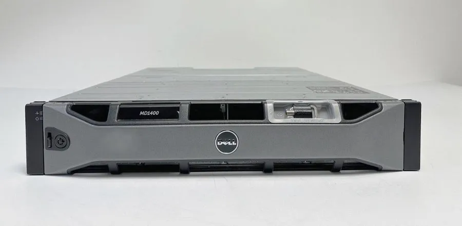 Дисковая полка Dell PowerVault MD1400 Dual 12G SAS 4-Port 144TB HDD DAS Storage
