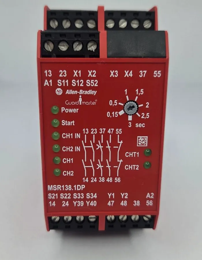 Реле безопасности Allen-Bradley MSR138.1DP Safety Relay 440R-M23084 24VAC/DC Tim