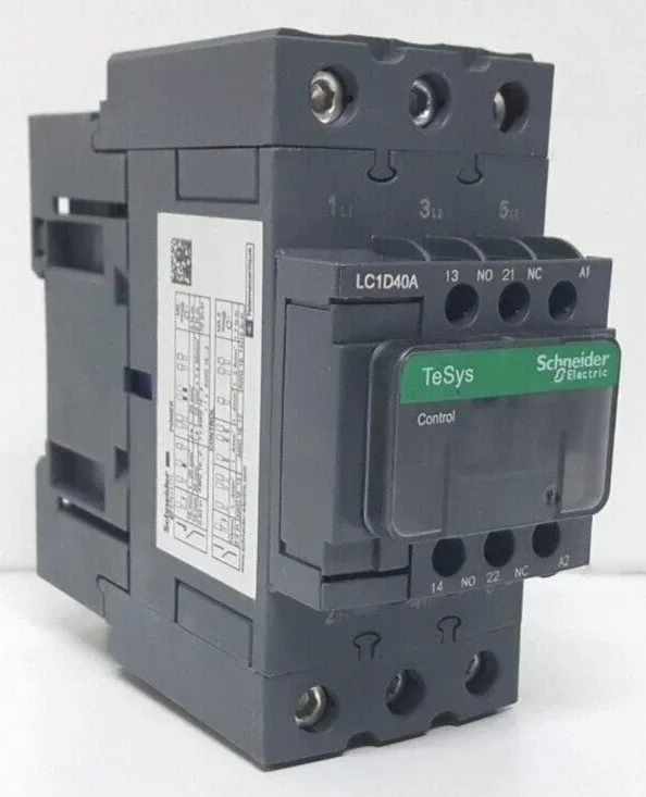 Контактор Schneider Electric TeSys D LC1D40A Contactor 40A 3P 110V AC Coil