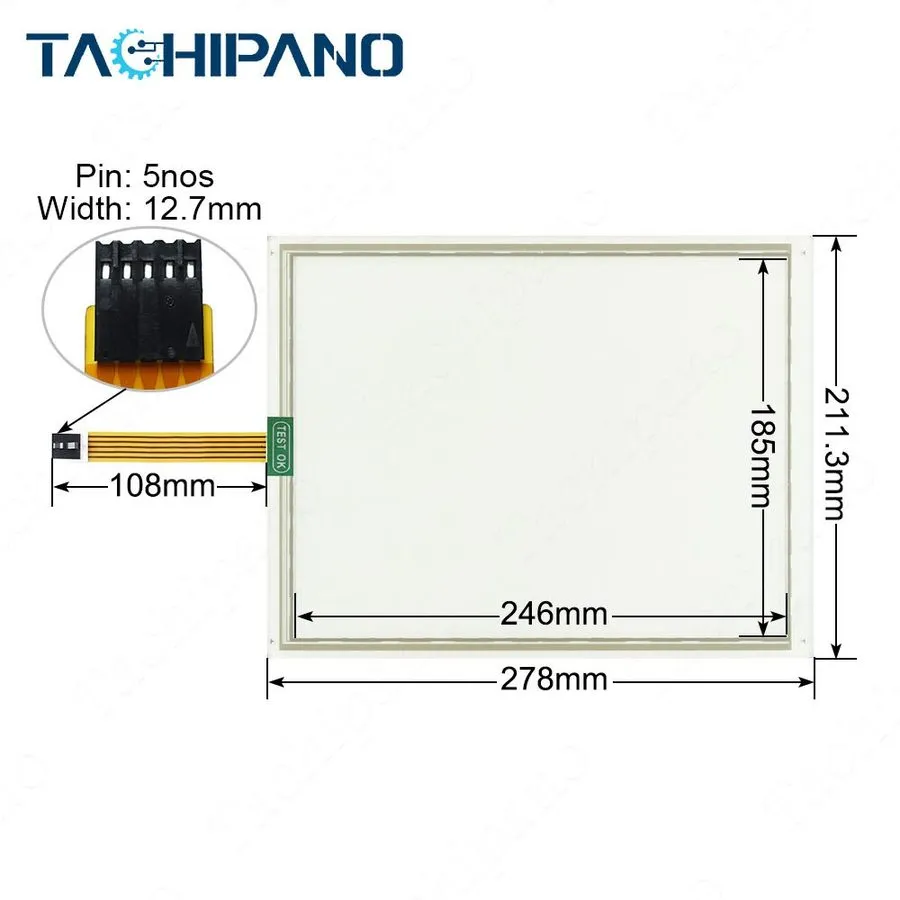 Промышленный компьютер Touch Screen Panel для 6AV7800-0BA20-1AC0 Panel PC677 12”