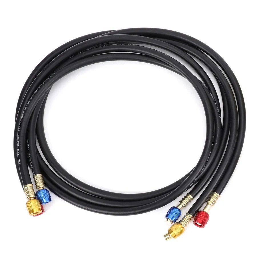 Манометрический коллектор AC Manifold Gauge Kit, R134A/R22/R410 Refrigerant Test — фото лота 2