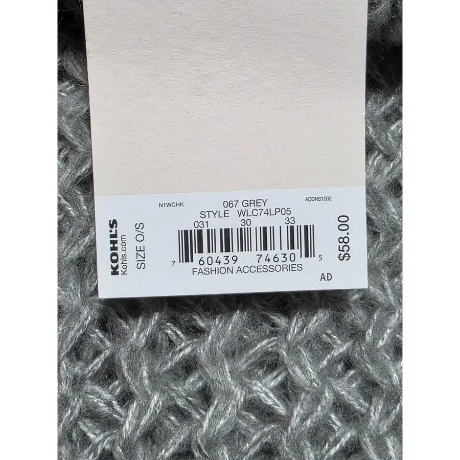 Контроллер Wi-Fi Lauren Conrad Grey Knit Turtleneck Poncho WLC74LP05 OS Grey Cap — фото лота 2