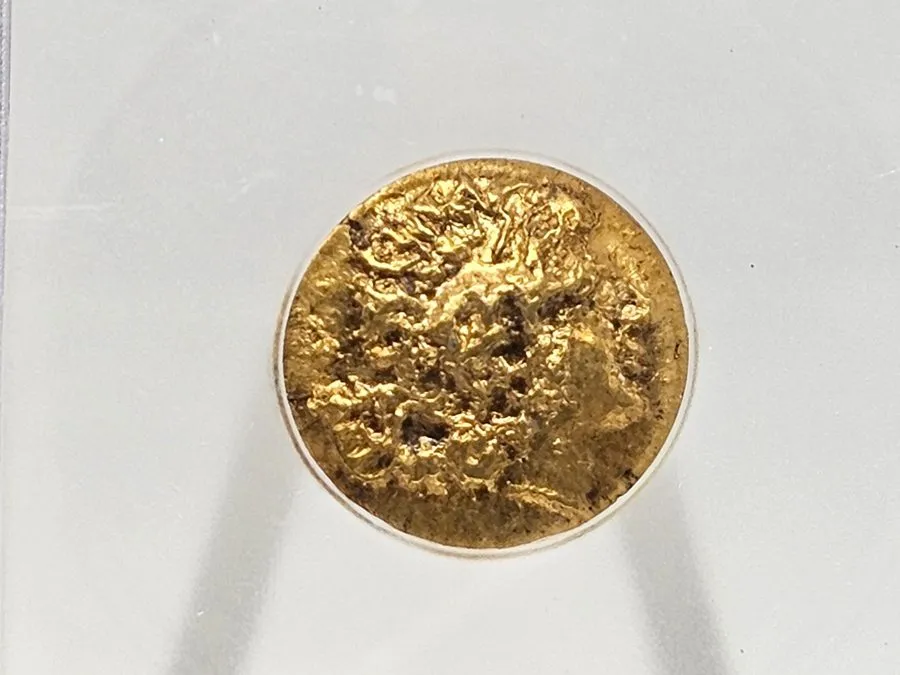 Лабораторный прибор 88-86 BC ICG AU 58Thrace Pontic Kings- Tomis AV Stater- Mith — фото лота 2