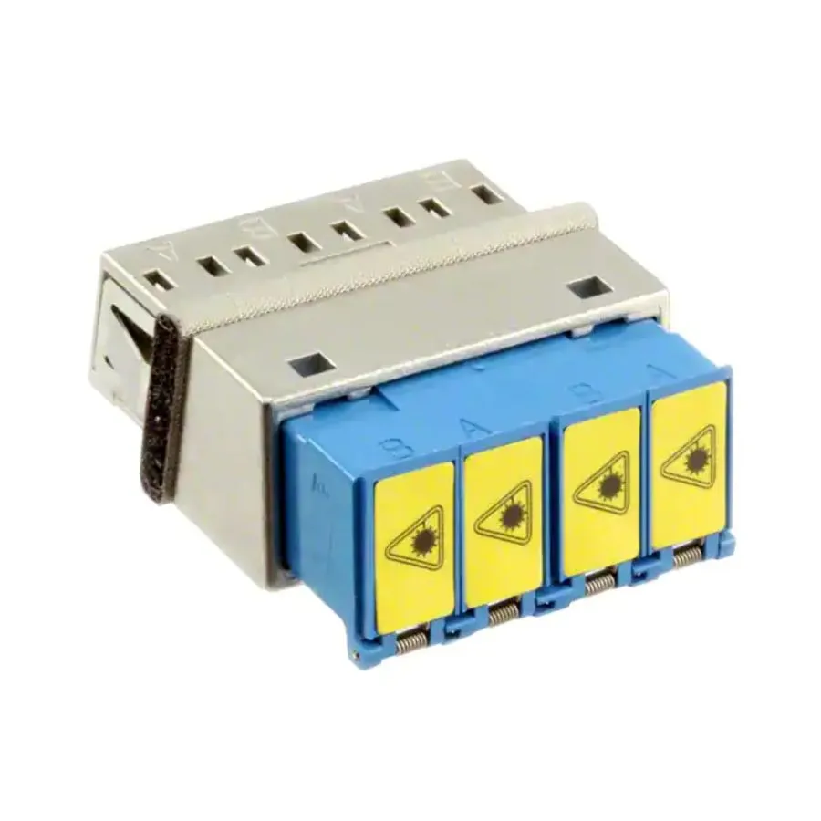 Амплификатор Coupler Fiber Optic Connector Receptacle LC-LC 4-PLEX :RoHS