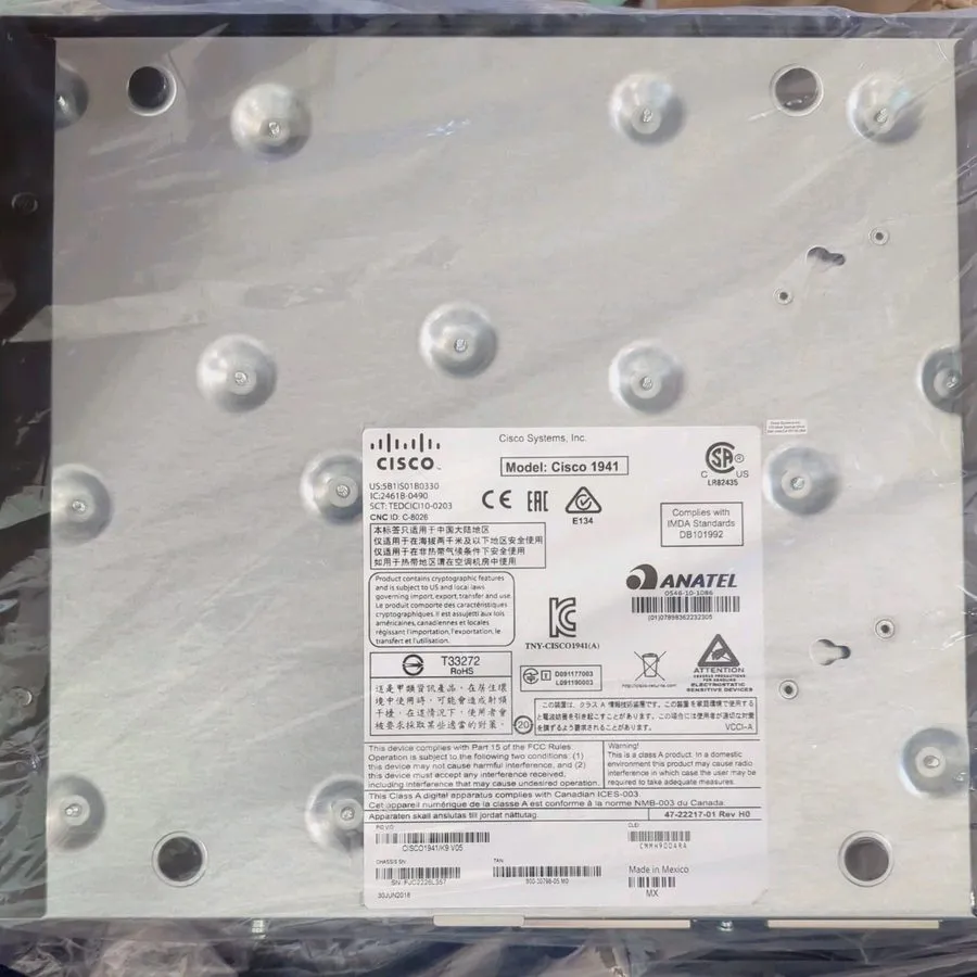 Маршрутизатор Cisco 1941/K9 2-Port 1900 Series Integrated Gigabit Security Route