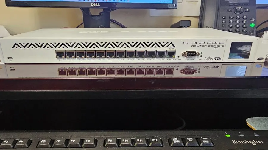 Маршрутизатор MIKROTIK CCR1016-12G 12-PORT GIGABIT CLOUD CORE ROUTER