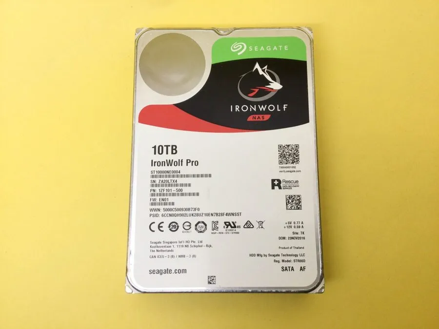 Жёсткий диск Seagate IronWolf Pro 10TB SATA 7.2K RPM 256MB 6Gb/s NAS HDD ST10000