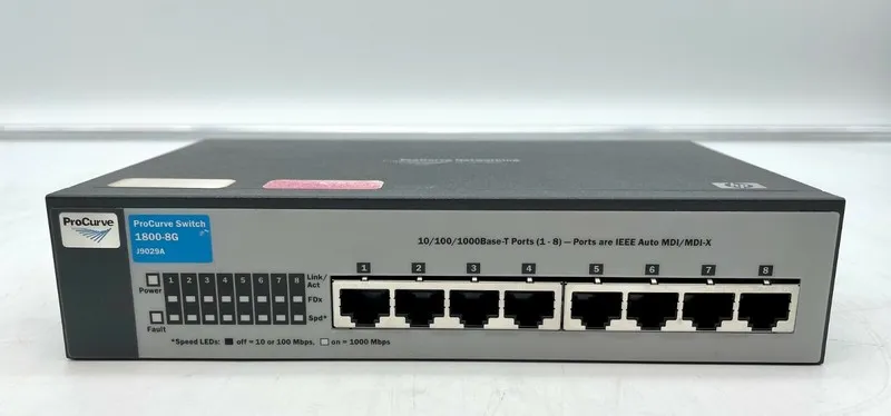 Коммутатор HP PROCURVE 1800-8G J9029A 8 PORT GIGABIT NETWORK SWITCH
