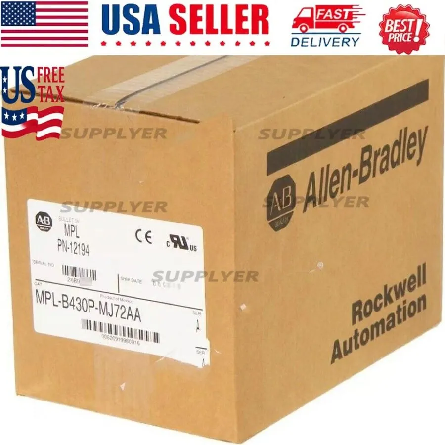 Серводвигатель Allen-Bradley MPL-B430P-MJ72AA 480V AC Rotary Servo Motor