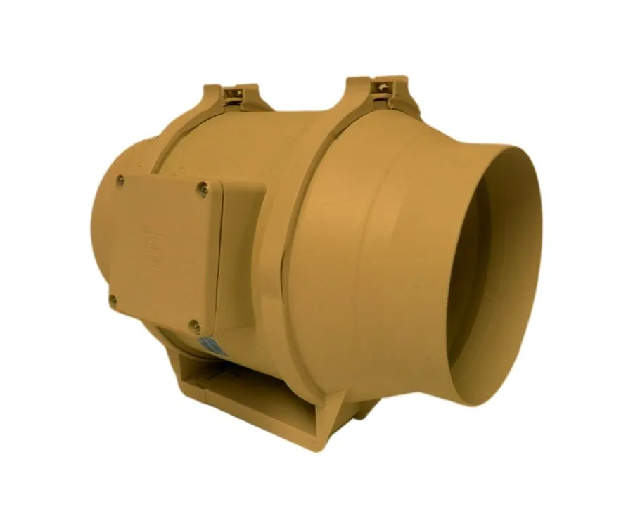 Вентилятор SOLER & PALAU TD-150 Plastic 8"D,5"H,5"W Inline Duct Fan 3CGA6