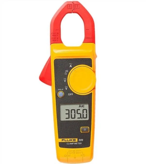 Тестер Fluke 305 Digital Clamp Meter 1000A Current Voltage Multimeter oa
