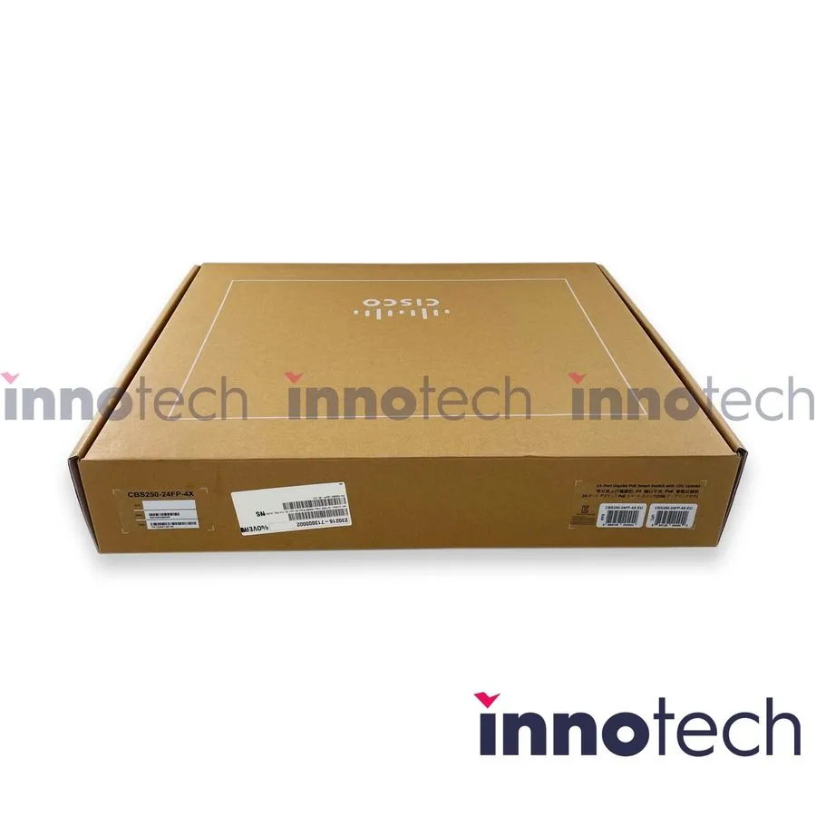 Коммутатор Cisco Business CBS250-24FP-4X Smart Switch 24 Port GE Full PoE 4x10G