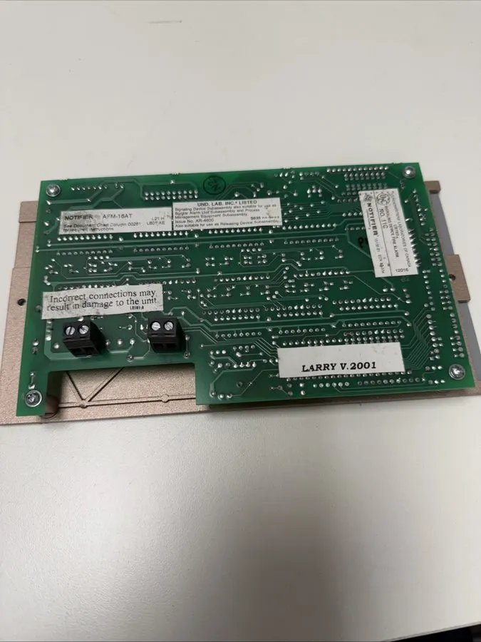 Оборудование пожарной сигнализации NOTIFIER AFM-16AT ANNUNCIATOR AND CONTROL FIR