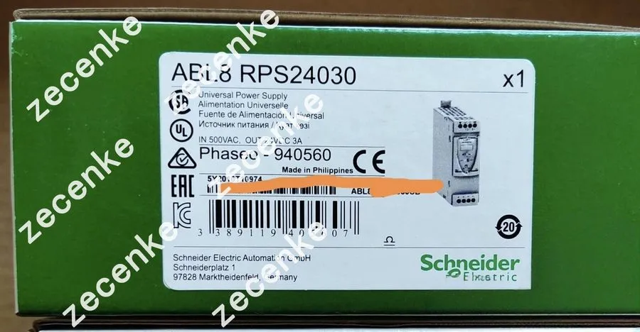 Блок питания ABL8RPS24030 Schneider DIN Rail Mount Power Supply 72W 3A 24VDC&lh
