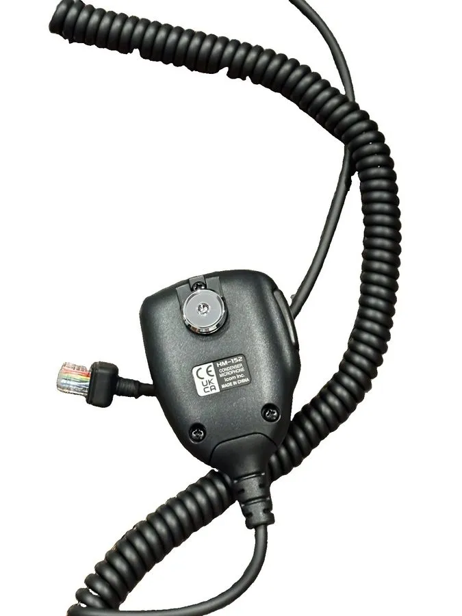 Выносной микрофон Icom HM152 Hand Microphone для Mobile Radio F5011 F6021 F5130  — фото лота 1