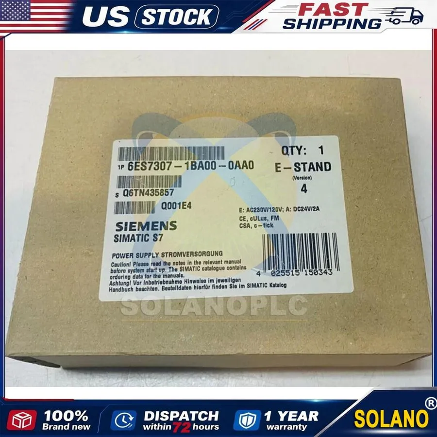 ПЛК Siemens 6ES7307-1BA00-0AA0 Simatic S7