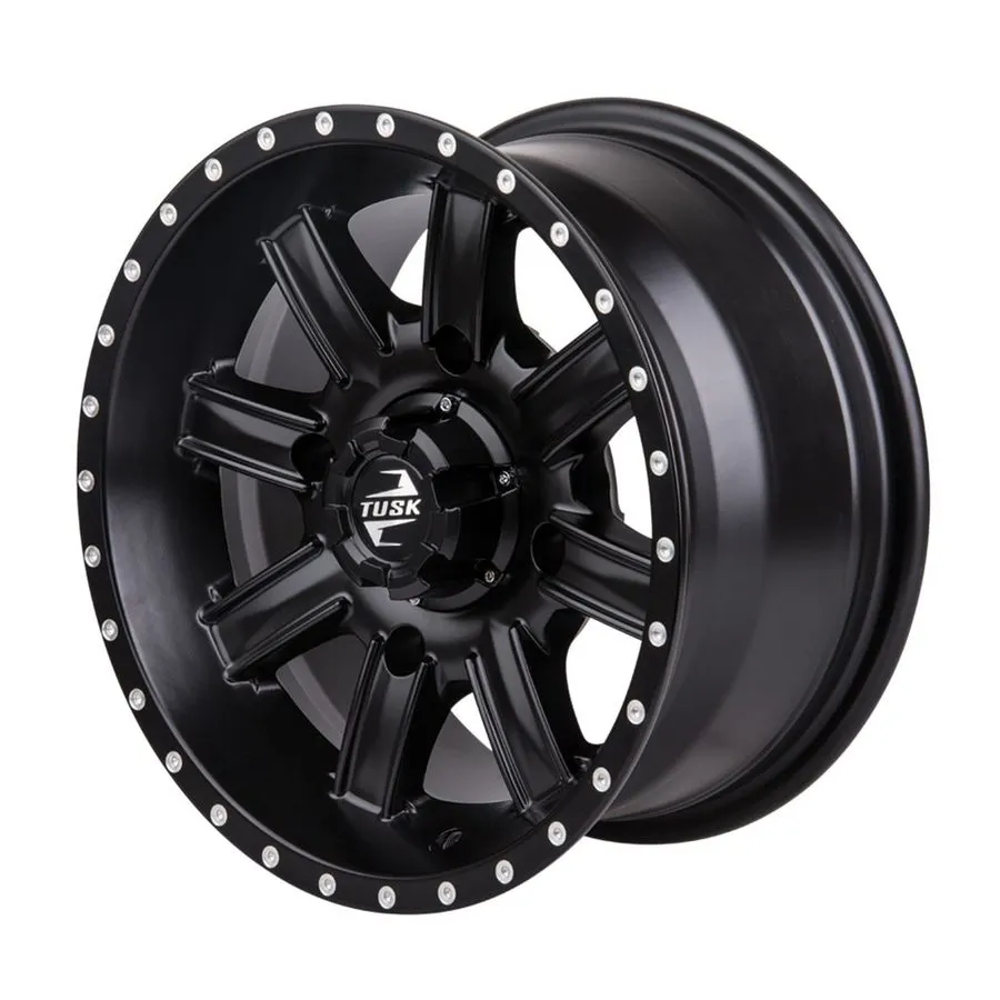 Электронный компонент (4 Pack) 4/156 Tusk Cascade Wheel 14x7 5.0 + 2.0 Matte Bla