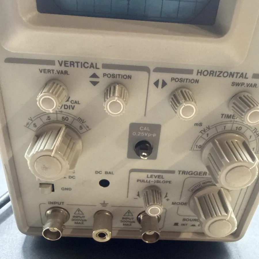 Осциллограф TENMA Oscilloscope 72-6602 — фото лота 2