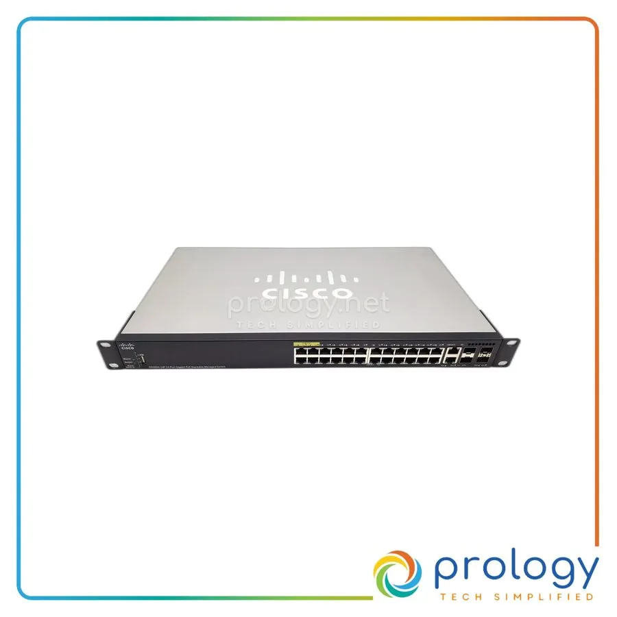 Коммутатор Cisco SG350X-24P-K9 24-Port PoE GigE Layer 3 Stackable Switch