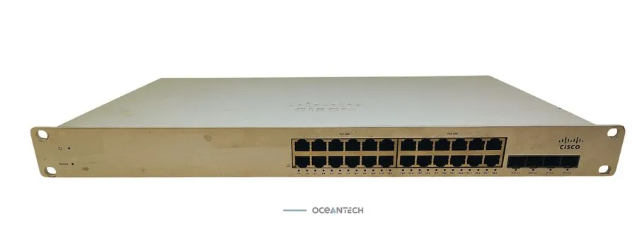 Коммутатор Cisco Meraki MS220-24P-HW 24-Port Gigabit PoE+ Switch 4x SFP 370W