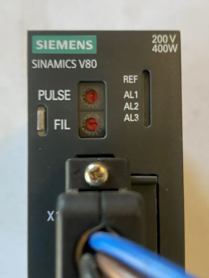 Сервопривод Siemens SINAMICS V80 6SL3210-5CB12-0AA0 400W Servo Drive Shipping