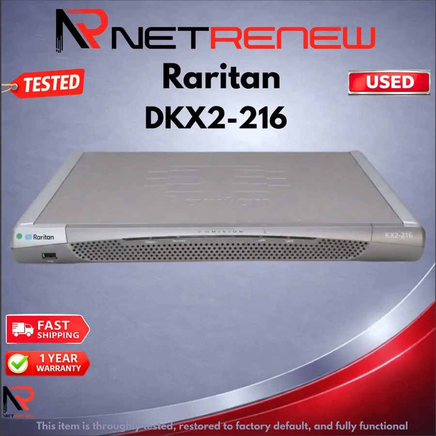KVM-переключатель Raritan Dominion KX2-216 / DKX2-216 16-Port KVM Over IP Switch